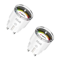 US A1Z - Pack two Smart Plugs Zigbee 3.0 consumption measurement