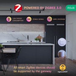NOUS E4 - Détecteur inondation Zigbee 3.0