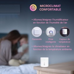 Détecteur de température et d'humidité Zigbee 3.0