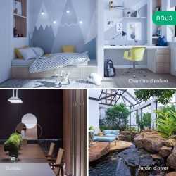 NOUS E6 - Thermostat LCD Temperatur und Luftfeuchtigkeit Zigbee 3.0