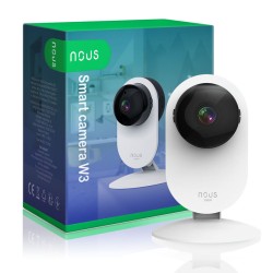 NOUS W3 - Caméra connectée intérieure WIFI TUYA IP 2 Mégapixels
