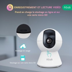 caméra connectée intérieur