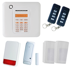 PowerMaster10 - Pack de alarma Visonic casa con sirena al aire libre