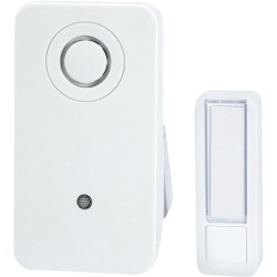 Kit de Timbre inalámbrico con 2 botón DIO TWINDLE (200m) CHACÓN 84201