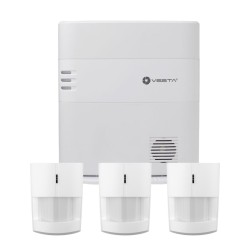 Vesta PKB1HSGWM8EX4GSL02 - Pack alarme 4G radio Z-Wave avec détecteurs PIR