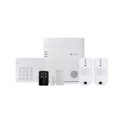Vesta pack alarme PKB1HSGWM8B4GSL02 - Pack alarme 4G radio IP détecteurs caméras