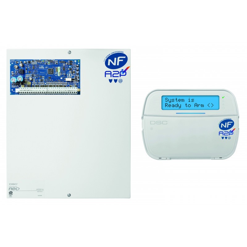 DSC - NEO POWERSERIES central 8 to 64 zones with keyboard DSC - NEO POWERSERIES central 8 to 64 zones with keyboard