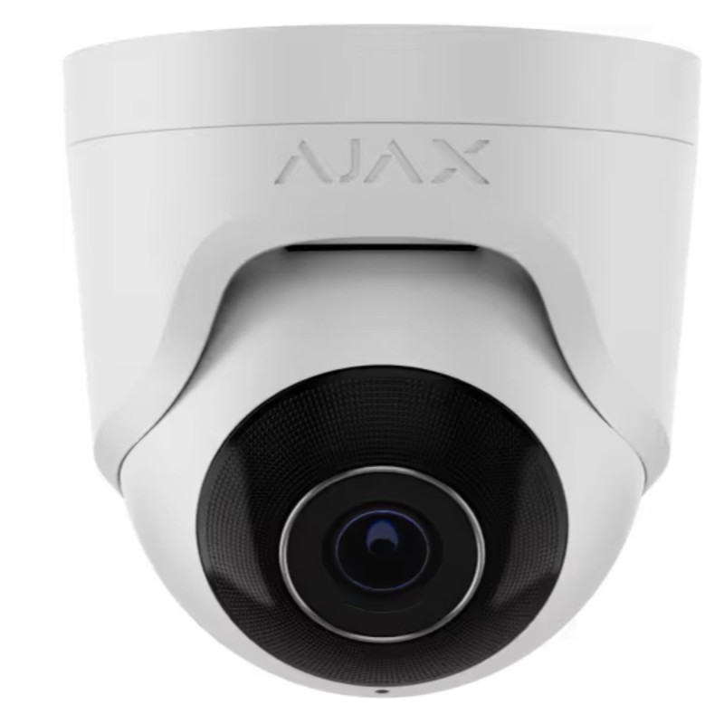 Ajax TURRETCAM - Caméra ajax 5 MP 4 mm Blanche Ajax TURRETCAM - Caméra ajax 5 MP 4 mm Blanche