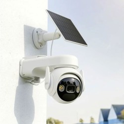 IMOU KIT/IPC-K9EP-3T0WE/FSP12-TYPEC - Caméra dôme solaire IP 3MP wifi avec PAN/TILT