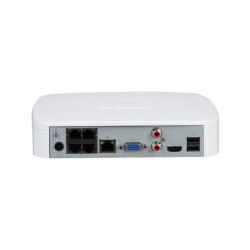 Dahua DHI-NVR4104-P-4KS3 - 4-Channel IP NVR Digital Recorder with PoE