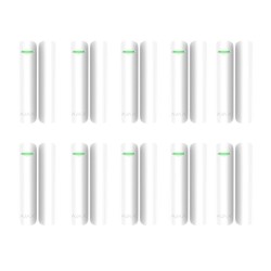 Ajax DoorProtect - Lot de 10 détecteurs ouverture blanc