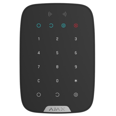 Ajax KEYPAD PLUS  - Clavier avec lecteur de TAG noir
