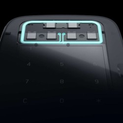 Ajax KEYPAD PLUS - Keyboard with Black TAG Reader