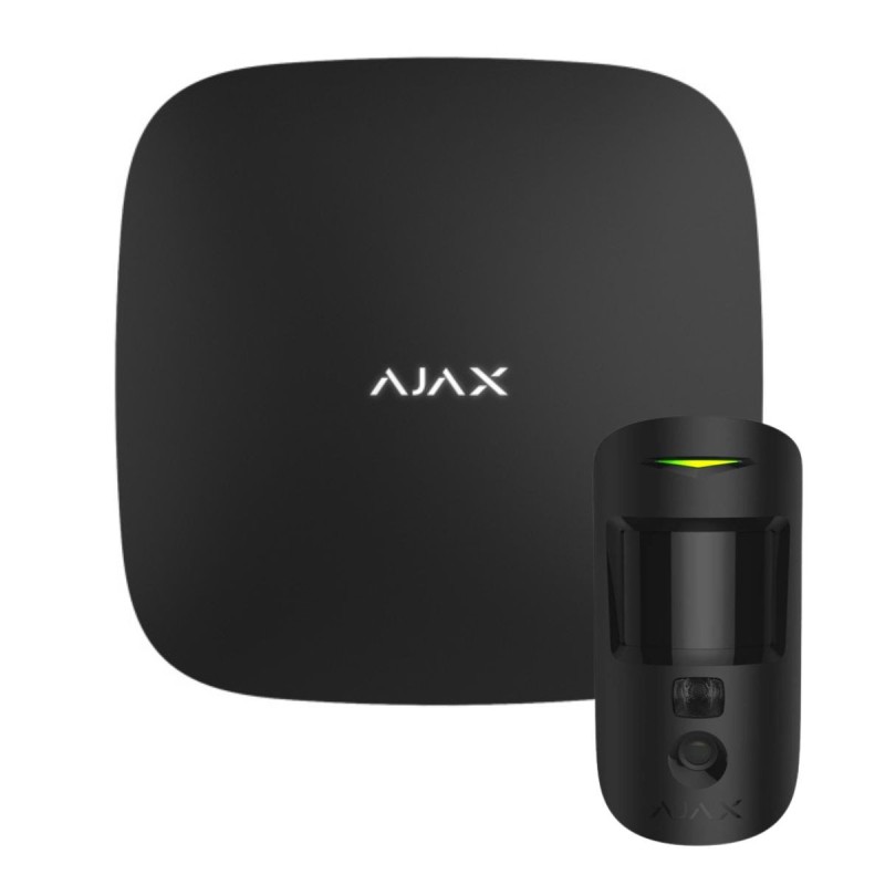 Ajax Hub 2 PLUS - Alarme Ajax kit levée de doute Hub2 Plus MotionCam noir