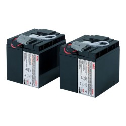 APC Schneider Electric RBC55 - Cartouche de batterie de rechange pour onduleur APC SMT3000IC