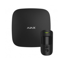 Ajax Hub 2 - Kit alarme Ajax levée de doute Hub 2 avec motion cam noir
