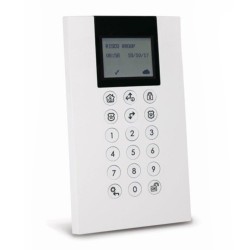 Risco RW432KPP800B - Clavier sans fil LCD Panda