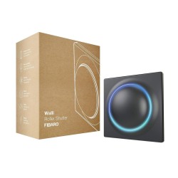 Fibaro Walli FGWREU-111-8 - Interrupteur intelligent pour volet roulant  Z-Wave+ Roller Shutter anthracite