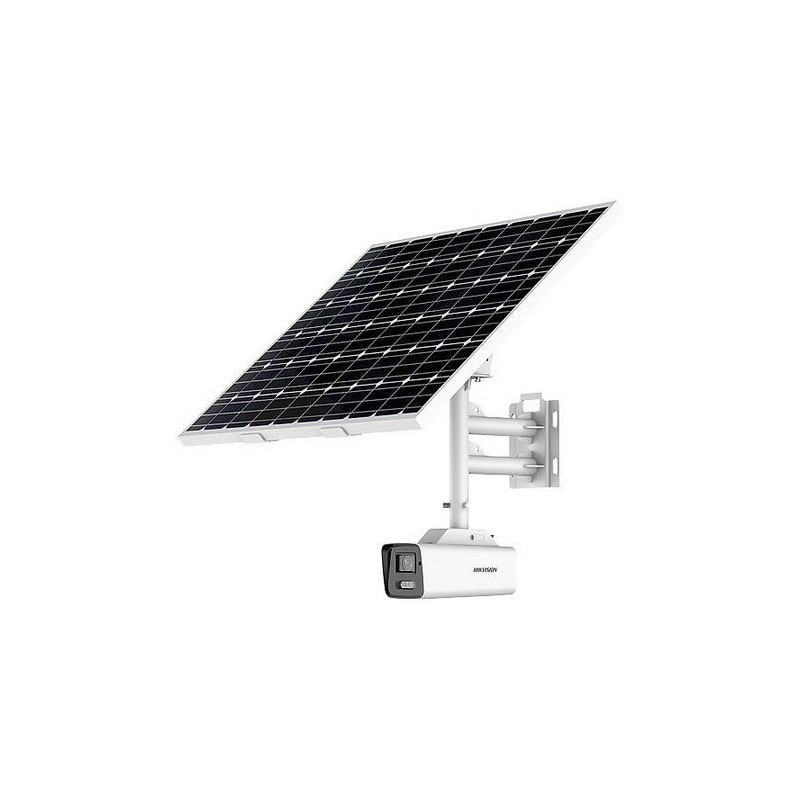 Hikvision DS-2XS6A87G1-L/C32S80 (2.8MM) - Caméra solaire bullet IP 4K ColorVu Hikvision DS-2XS6A87G1-L/C32S80 (2.8MM) - Caméra solaire bullet IP 4K ColorVu