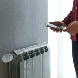 Nodon TRV-4-1-00 - Tête thermostatique connectée zigbee pour radiateur