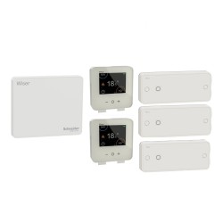 Schneider Wiser kit CCTFR6905G2 - connected thermostat pack for electric radiators