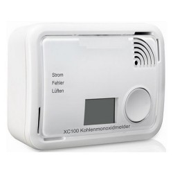 Honeywell XC100D-NEFR-A - Détecteur de monoxyde de carbonne XC Series Écran LCD