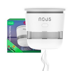 NOUS E8 - Détecteur de fumée Zigbee 3.0