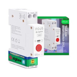 NOUS D1Z - Module Zigbee Rail DIN 16A mesure de consommation