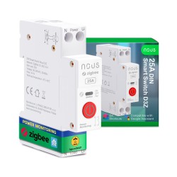 NOUS D3Z - Module Zigbee Rail DIN 25A mesure de consommation