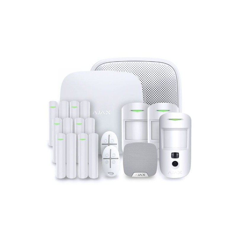 Ajax kit 3 - Hub 2 Plus alarm panel and accessories Ajax kit 3 - Hub 2 Plus alarm panel and accessories