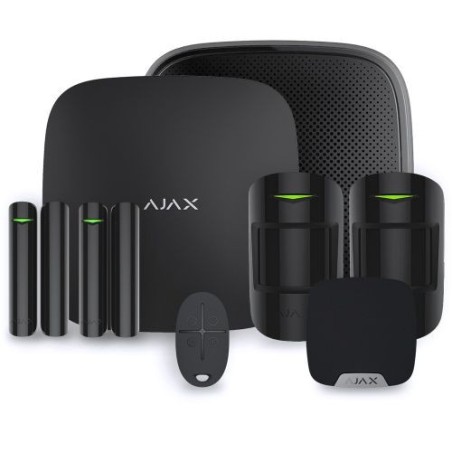 Ajax kit 2 - Hub 2 Plus alarm panel and accessories
