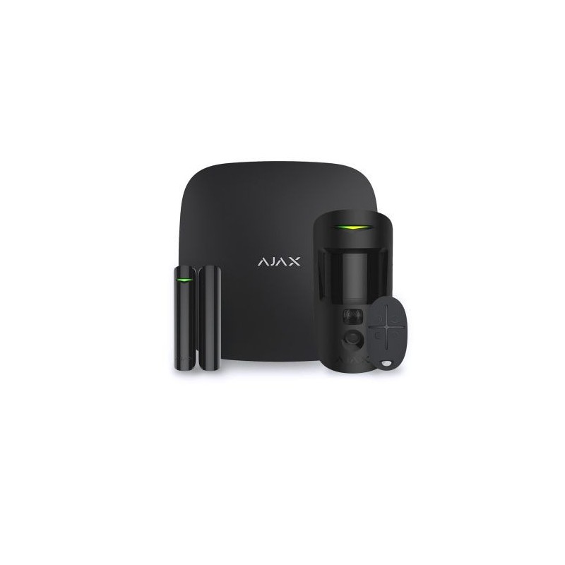 Ajax kit 1 - Hub 2 Plus alarm panel and accessories black Ajax kit 1 - Hub 2 Plus alarm panel and accessories black