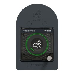 Schneider Electric MUR36015 - Mureva EVlink prise de recharge pour véhicule électrique 2P+T à clé