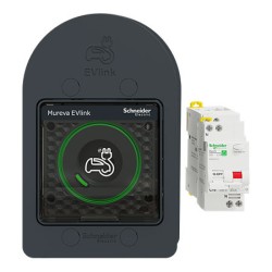 Schneider Electric MUR36016 - Kit Mureva Evlink prise de courant pour VE + protection