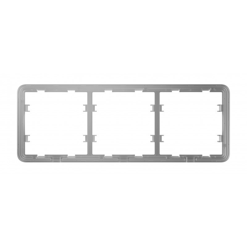 Ajax FRAME3SEATS - 3-Slot Frame for Side and Center Switches Ajax FRAME3SEATS - 3-Slot Frame for Side and Center Switches